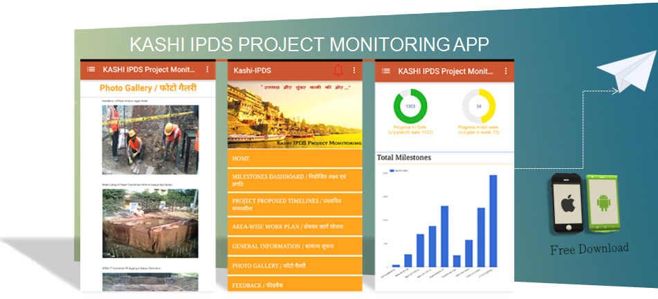 Mobineers Kashi IPDS Project Monitoring App 